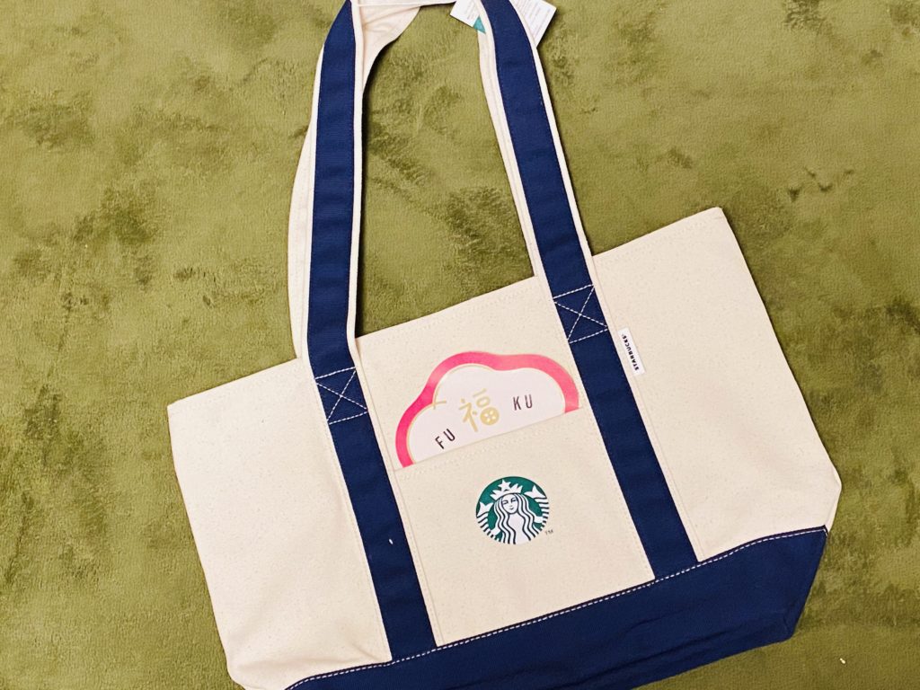 帆布のトートバッグ